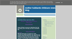 Desktop Screenshot of blog.motherhubbardschildcare.ie